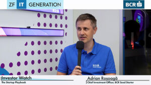 Adrian Roşoagă, BCR Seed Starter, fondul de capital de risc al BCR: Pregătim trei tranzacţii – una o anunţăm în următoarele săptămâni, iar alte două ar putea fi închise până la finalul verii