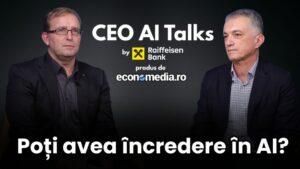 CEO AI Talks. Poți avea încredere în AI? Cu Zdenek Romanek, Raiffeisen Bank  Cristian Popescu, AWS