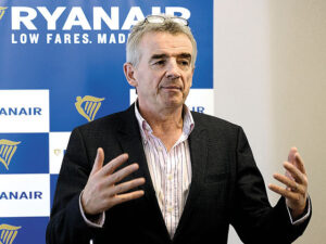 Low-cost, dar nu şi la salariu: Michael O’Leary, şeful Ryanair, ar putea încasa 150 mil. euro dacă îşi atinge ţintele financiare