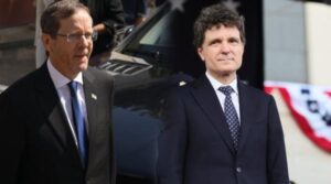 Nicuşor Dan l-a primit la Palatul Cotroceni pe preşedintele Statului Israel, Isaac Herzog