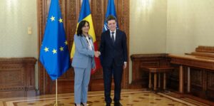 Anita Anand, primită la Cotroceni de președintele Nicușor Dan, în cadrul vizitei oficiale în România