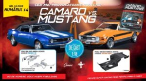 Colecția dedicată legendarelor mașini americane Camaro și Mustang a ajuns la numărul 14. De joi, la toate chioșcurile!