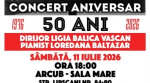 Corul Pro Arte al Universității din București celebrează 50 de ani de existență printr-un concert aniversar la ARCUB