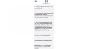 Poliția Română avertizează: SMS-urile care te anunță că ai luat amendă de viteză sunt 100% false