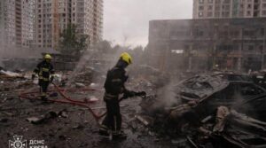 Rusia a bombardat Kievul. Atac cu rachete și drone în ajunul summitului NATO