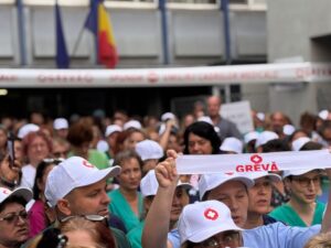 SURSE  Sindicaliștii ”Sanitas” se întâlnesc de la 17:00, pentru a stabili dacă vor prelungi greva