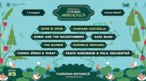 Cea de-a IX-a ediție a Festivalului Strada Armenească a avut loc la început de august la Grădina Botanică din București