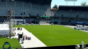 Gazonul de pe Cluj Arena a rămas în stare impecabilă după cele patru zile de Untold