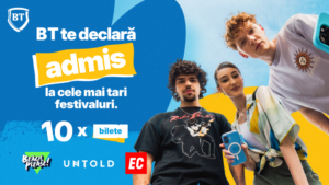 Începi facultatea în toamnă? Primul cont bancar îți poate aduce un drum la UNTOLD, Electric Castle sau Beach, Please! în 2027