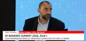 Robert Anghel, CEO, Salt Bank: Am depăşit etapa digitalizării relaţiei cu clienţii. Băncile clasice, cu mult timp în urmă, au digitalizat produsele ce puteau fi digitalizate Acum contează relevanţa serviciilor pentru clienţi. E esenţial ca serviciile să fie şi valoroase pentru români