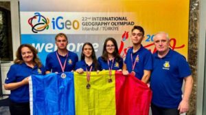 Succes românesc la Istanbul: 4 medalii la Olimpiada Internațională de Geografie