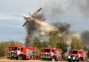 Ucraina sprijină Franța în lupta cu incendiile de pădure. Macron: „Mulțumesc, Ucraina”