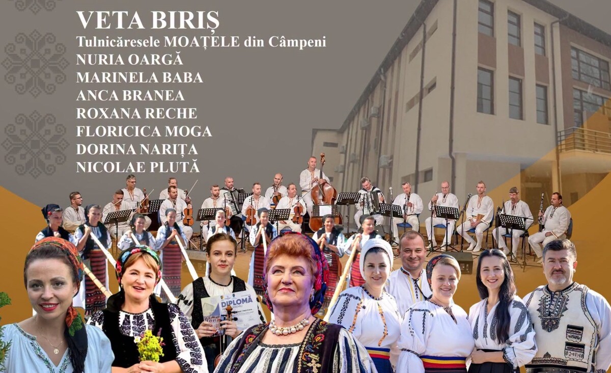 4 octombrie: Festivalul Național de Folclor "Sus, sus, sus, la moți, la munte", la Câmpeni. PROGRAM