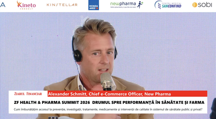 Alexander Schmitt, Newpharma: Profesia de farmacist are nevoie de inovare. Prin inovare, farmaciştii vor găsi noi modali
