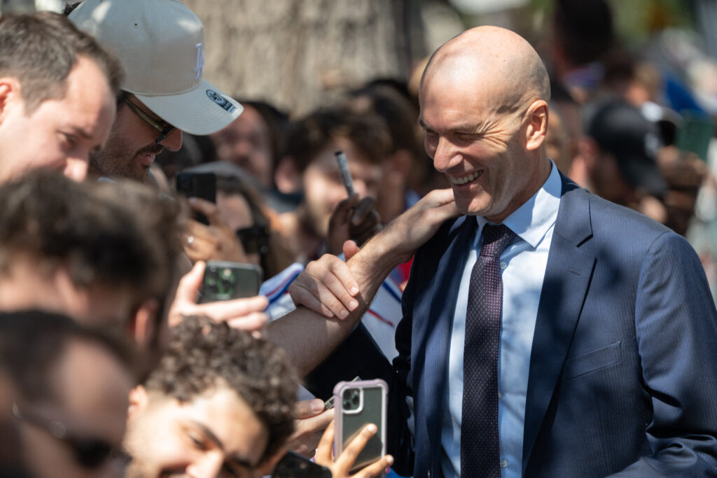 Audiență record la debutul lui Zinédine Zidane pe banca naționalei Franței