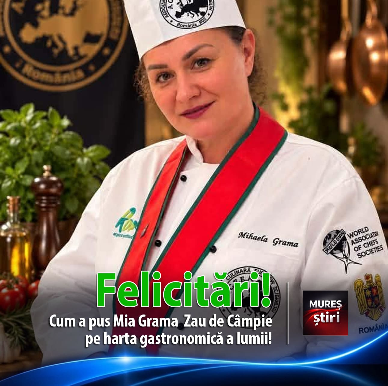 Aur, Argint și Gust Acasă: Cum a pus Mihaela Grama comuna Zau de Câmpie pe harta gastronomică a lumii!