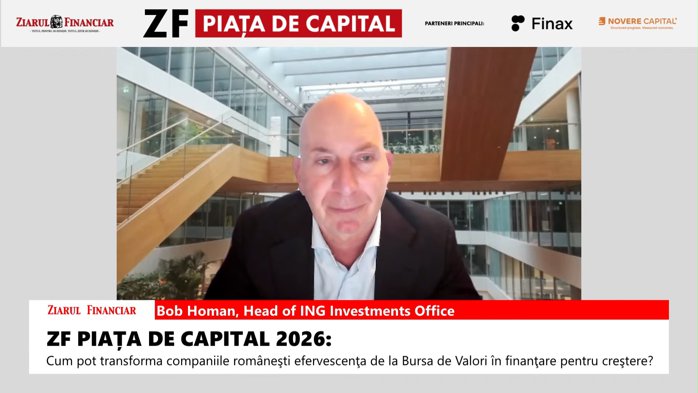 Bob Homan, Head of ING Investments Office: Dacă te uiţi la piaţa românească, vei observa că este un pic mai volatilă. Da