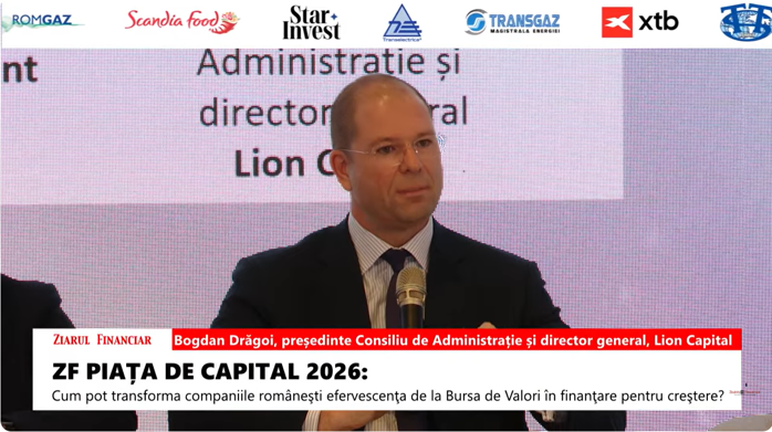 Bogdan Drăgoi, Lion Capital, despre Fondul Proprietatea: Am investit aproape 90 mil. euro şi am ajuns la o deţinere de a