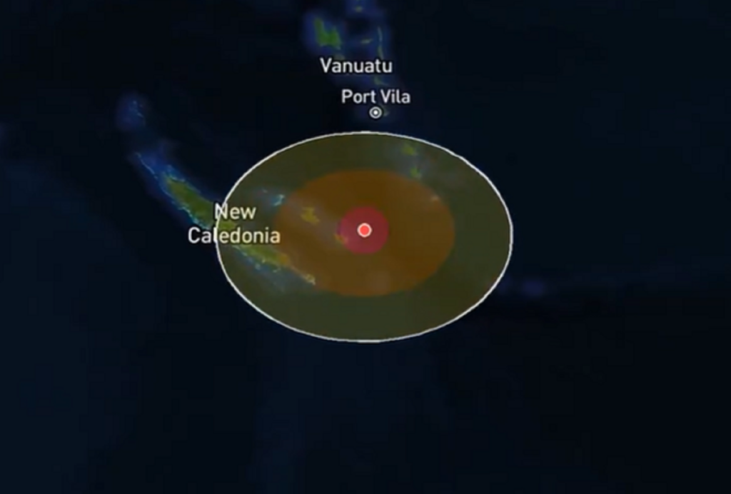 Cutremur cu magnitudinea de 6,6 în Noua Caledonie. Seismul s-a produs la o adâncime de zece kilometri