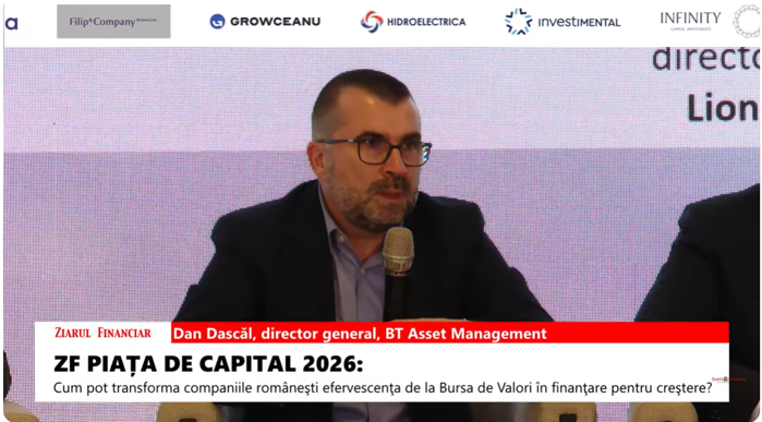 Dan Dascăl, director general, BT Asset Management: După o perioadă de creştere bună, nu e nimic ieşit din comun să apară