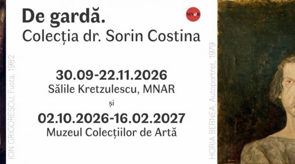 Deschiderea expoziției De gardă. Colecția Dr. Sorin Costina, la Muzeul Național de Artă al României
