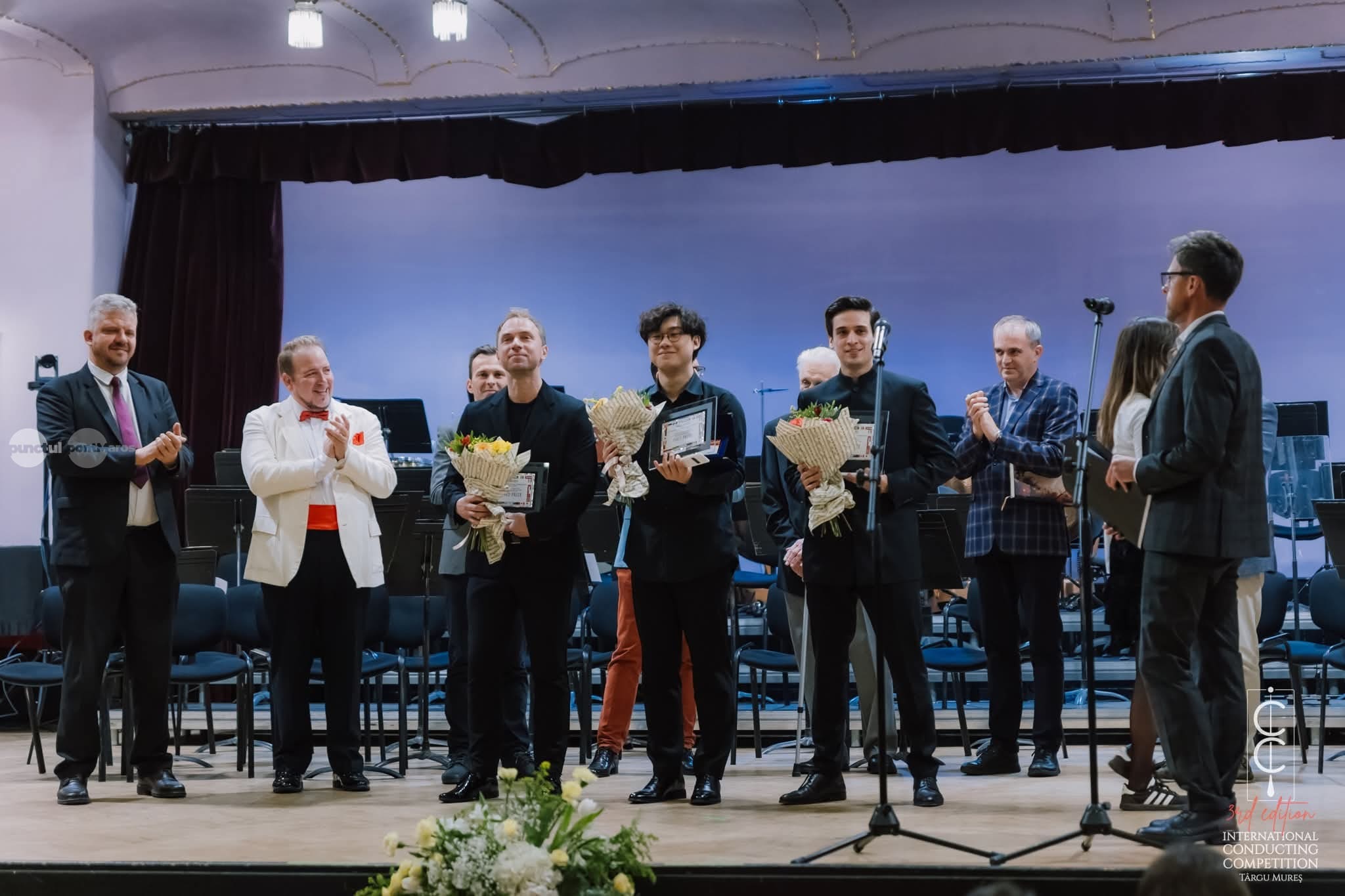 Ding Weizheng din China a câștigat Concursul Internațional de Dirijat de la Târgu Mureș
