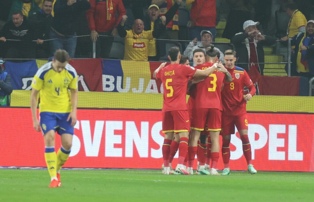 FINAL: Suedia – România 2-1. „Tricolorii” încep cu o înfrângere campania din Liga Națiunilor