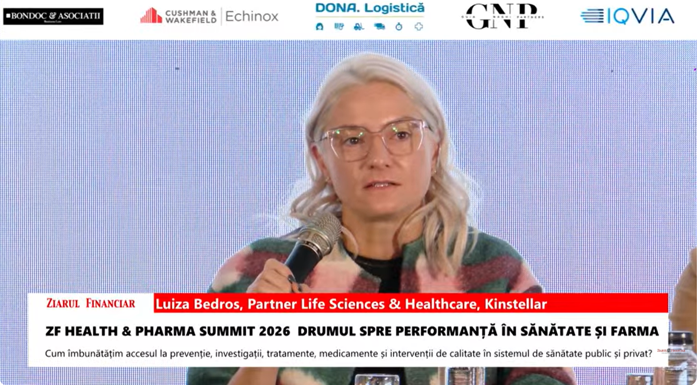 Luiza Bedros, Kinstellar: Farmacia viitorului nu va mai fi doar locul de unde cumperi medicamente, ci o infrastructură p