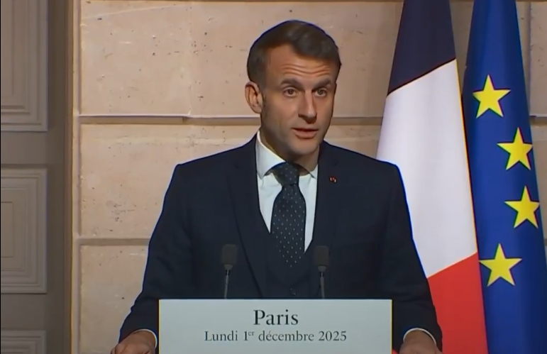Macron consideră posibil ca Franţa să fie ţinta unei tentative de atac rusesc ca cea de pe aeroportul Leipzig
