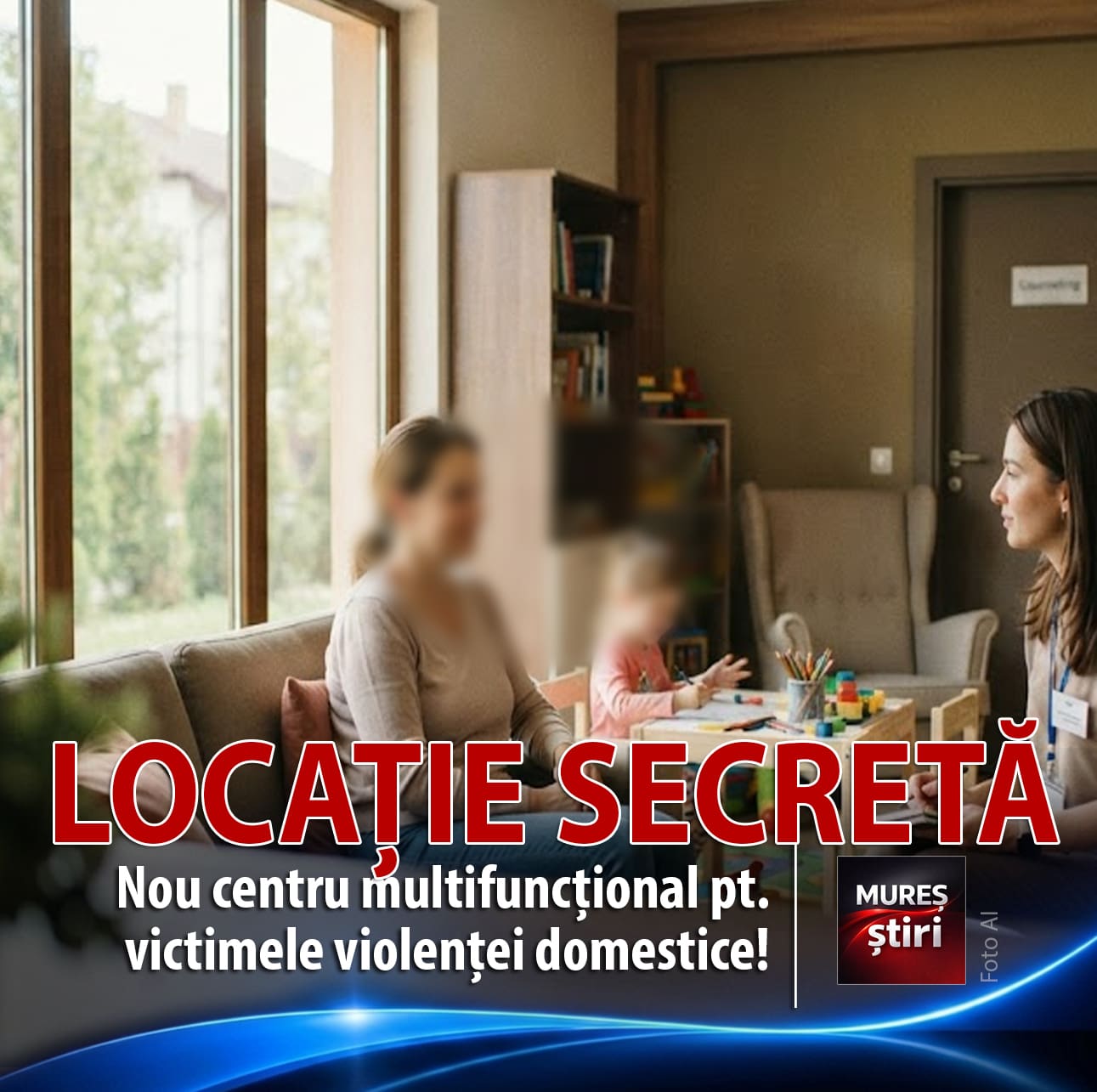 O nouă șansă la siguranță și demnitate: Un centru multifuncțional pentru victimele violenței domestice se va deschide în