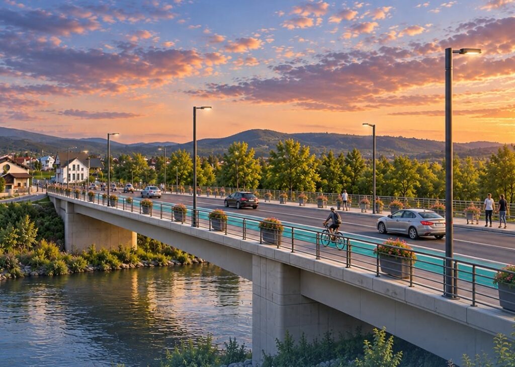 Primăria Bistrița, contract de finanțare pentru realizarea unui coridor de mobilitate urbană de aproximativ 10 kilometri