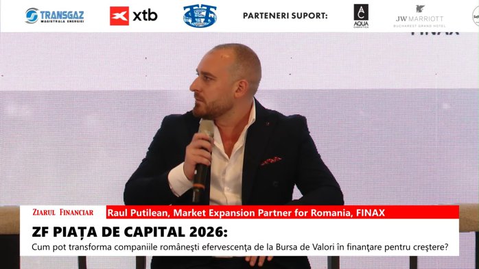 Raul Putilean, FINAX: Când vorbim de educaţie financiară, cred că principalul lucru la care trebuie să ne gândim e care
