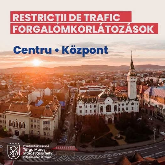 Restricții de circulație în Târgu Mureș pentru parada moto „STOP DROGURILOR”