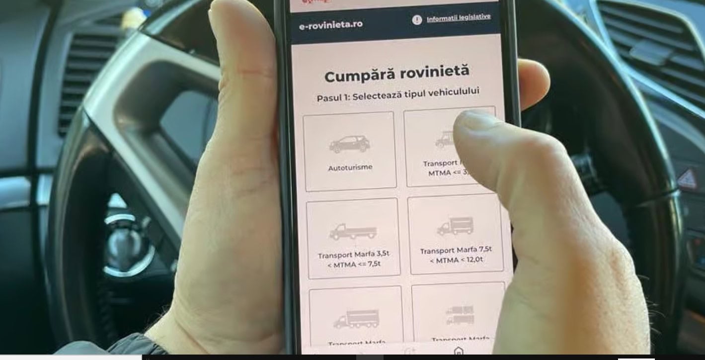 Rovinieta se schimbă din 1 octombrie. Tarifele FINALE pentru autoturisme: între 228 și 330 de lei pe an, în funcție de n