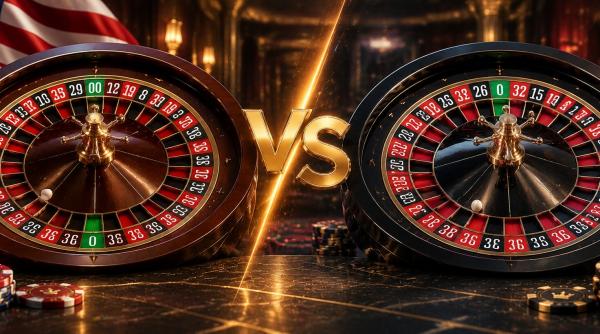 Ruleta europeană vs ruleta americană: De ce contează numărul de zerouri
