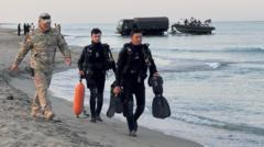 Senior Kazakh officials detained after 14 service members swept out to sea