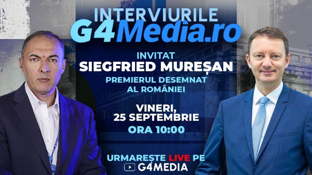 Siegfried Mureșan, live în studioul G4Media vineri de la ora 10.00. Cine va face parte din guvern? Pe ce voturi mizează