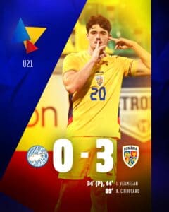 Tinerii fotbaliști tricolori, victorioși în Cipru
