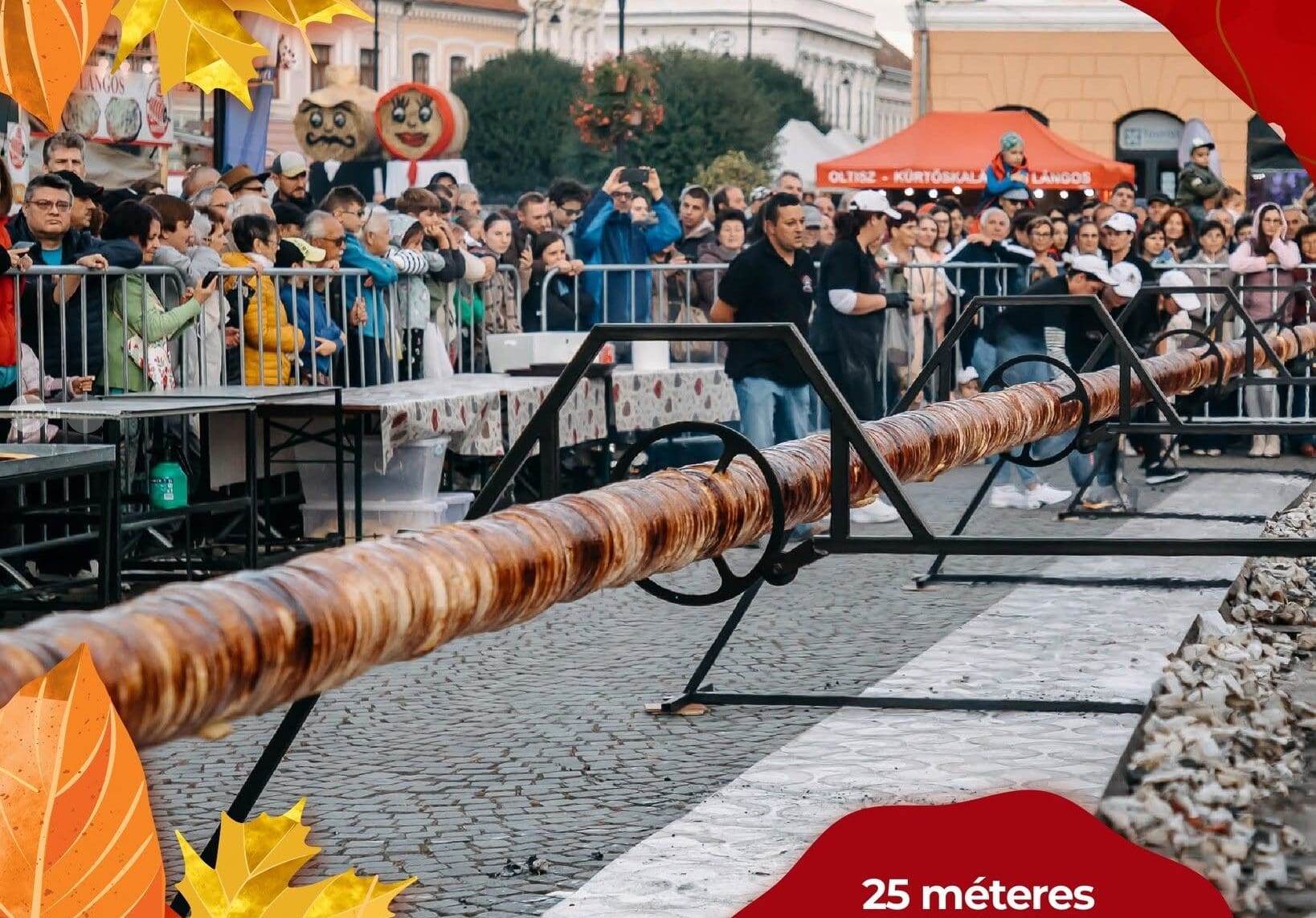Un colac secuiesc de 25 de metri va fi preparat la Festivalul Kurtoskalacs de la Sfântu Gheorghe