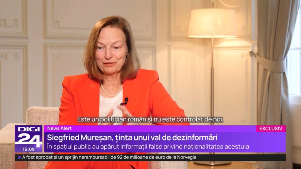 VIDEO Ambasadoarea Germaniei în România răspunde conspirației că ”Berlinul controlează România” prin premierul desemnat