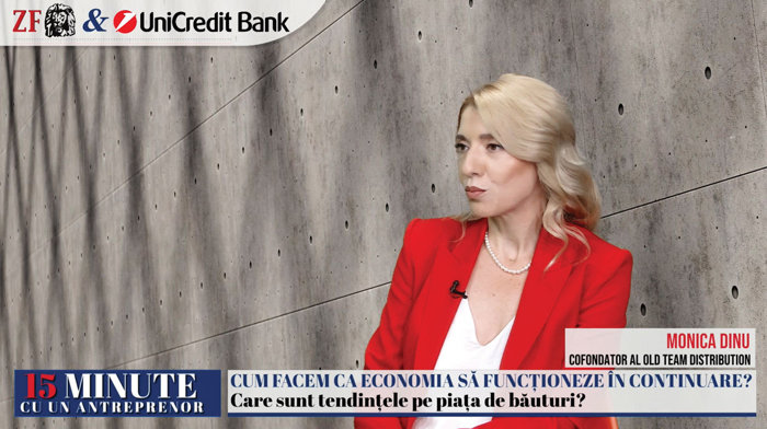 ZF 15 minute cu un antreprenor. Monica Dinu, Old Team Distribution: Piaţa băuturilor se reaşază, oamenii sunt tot mai at