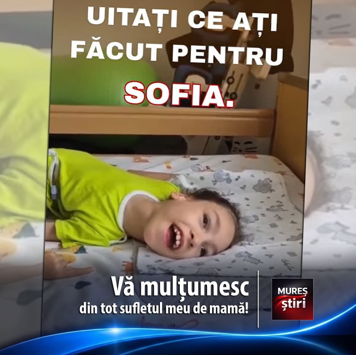15.000 € strânși datorită vouă, dar mai e nevoie de puțin, mulțumește o mamă