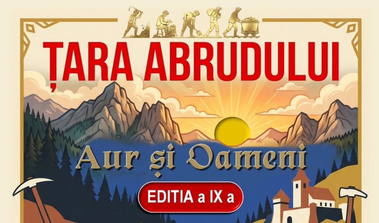 2-4 octombrie: Simpozionul Național de Mediu „Țara Abrudului – Aur și Oameni”, organizat cu sprijinul Cupru Min, la Ciur