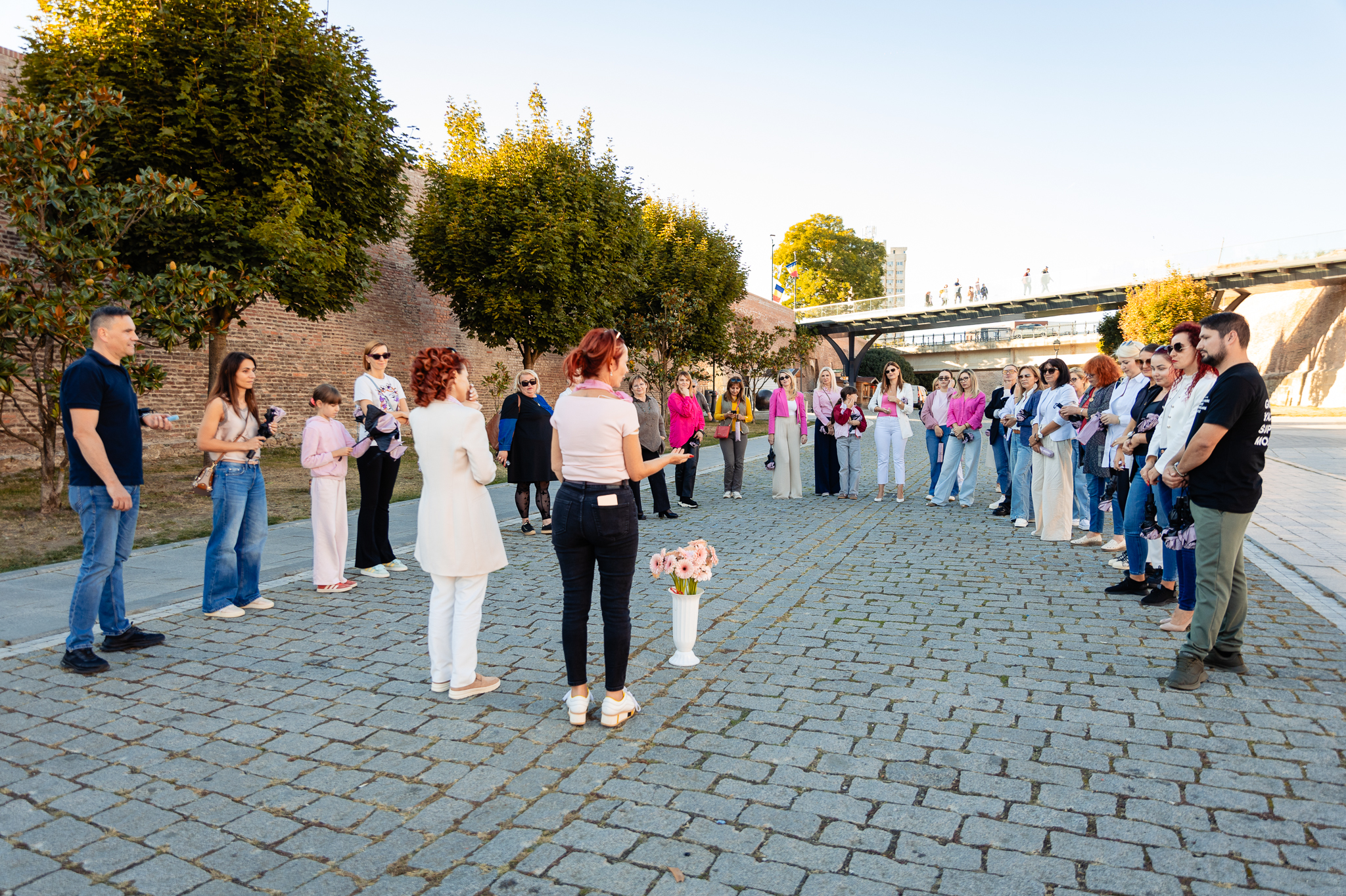 Acțiune dedicată conștientizării luptei împotriva cancerului de sân, organizată de Rotary Club Alba Iulia Civitas Solis