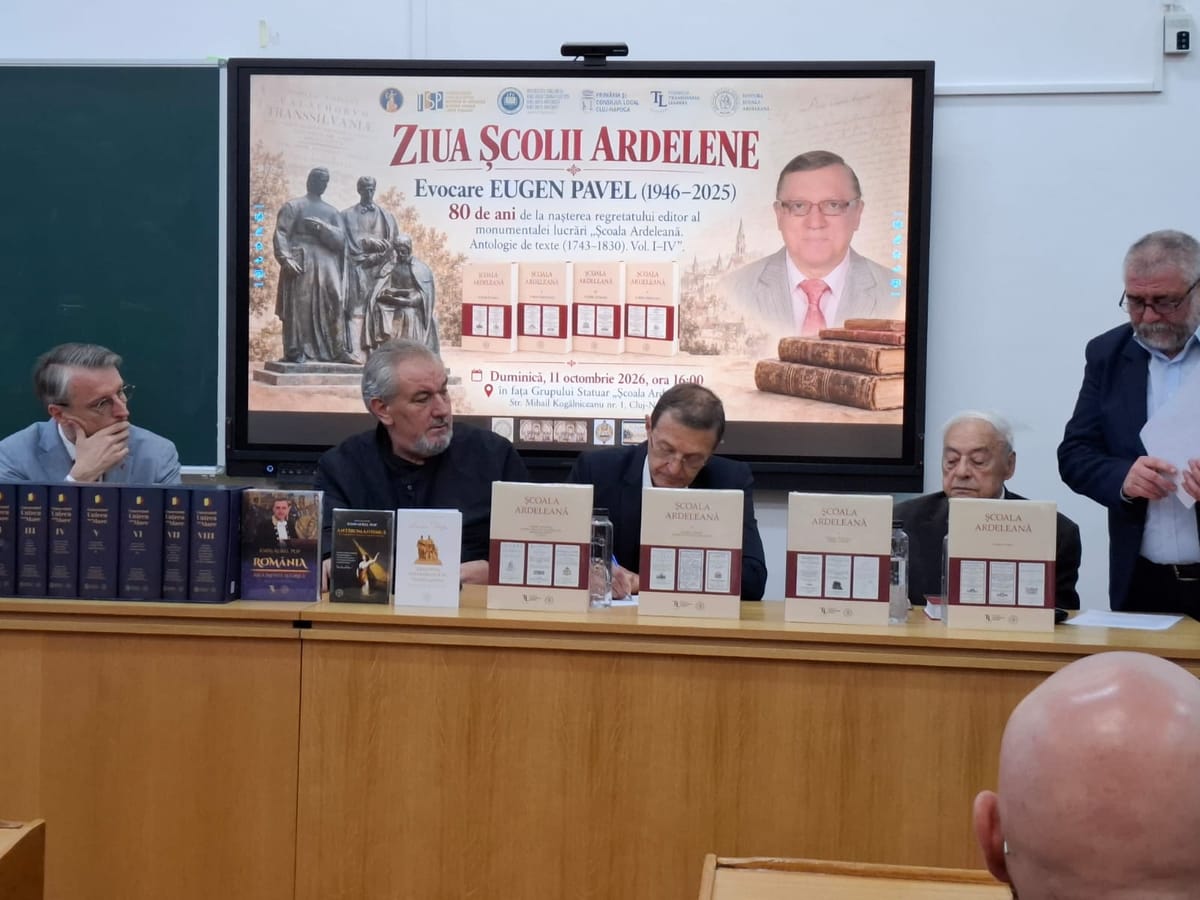 Academicianul Ioan-Aurel Pop: fără Școala Ardeleană n-am fi avut efervescența care ne-a atras spre Europa