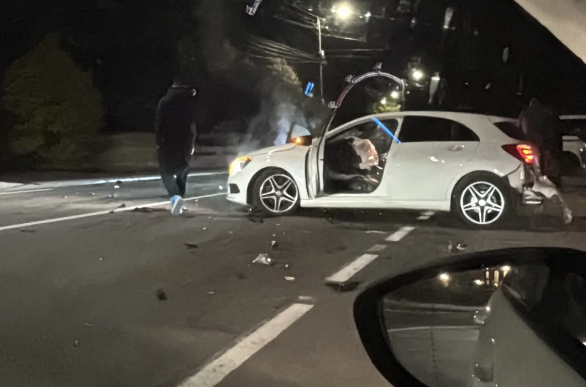 Accident rutier în Lancrăm, cu două mașini implicate. Traficul este blocat, dar nimeni nu a fost rănit grav