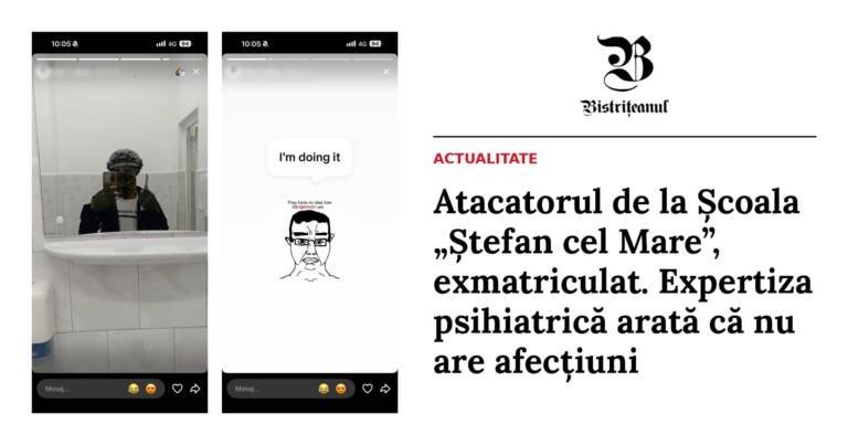 Adolescentul de 13 ani care a atacat o profesoară nu are afecțiuni psihice și a fost exmatriculat