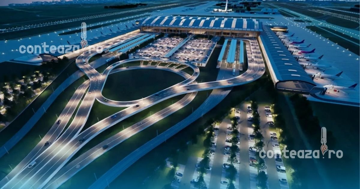 Aeroportul Otopeni: CNAB a semnat contractul pentru noul Terminal 2, pentru 30 de milioane de pasageri pe an