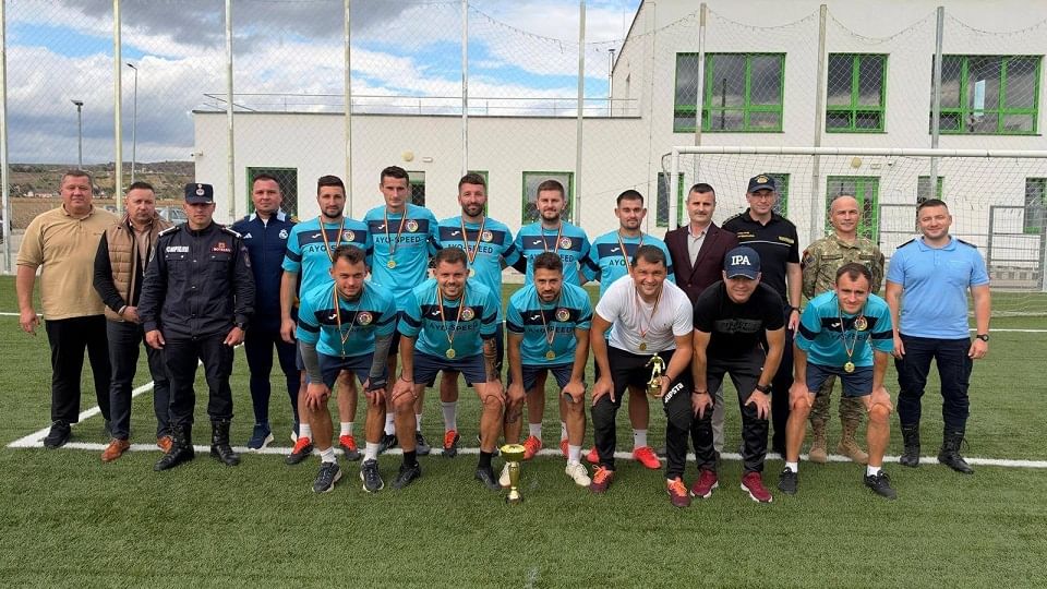 Aiud: echipa Penitenciarului a câștigat turneul de minifotbal „Cupa Prieteniei