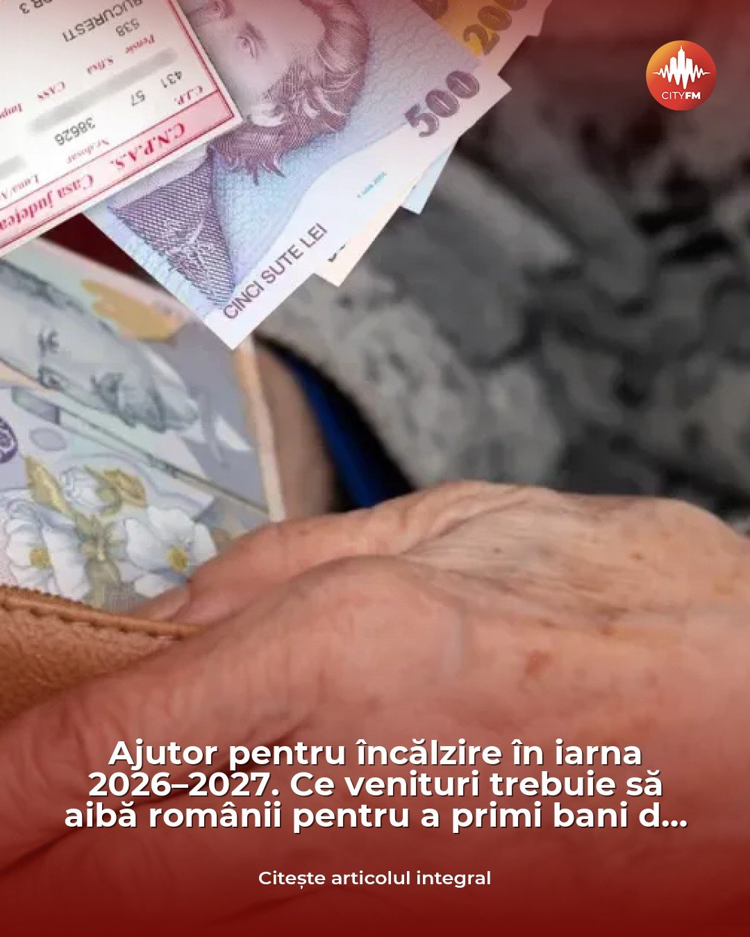 Ajutor pentru încălzire în iarna 2026–2027: venit mediu net de cel mult 1.386 lei pe membru de familie